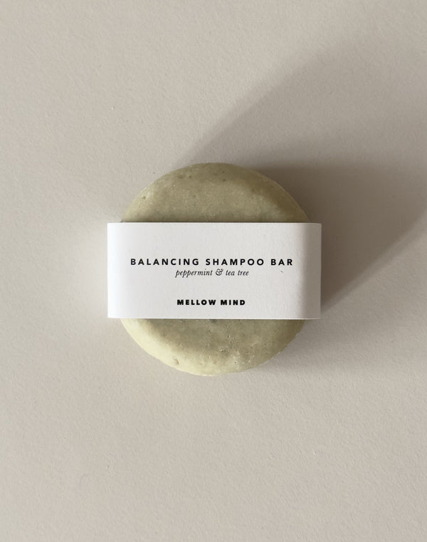 Balancing Shampoo Bar/Peppermint & Tea Tree Oil, 80 g