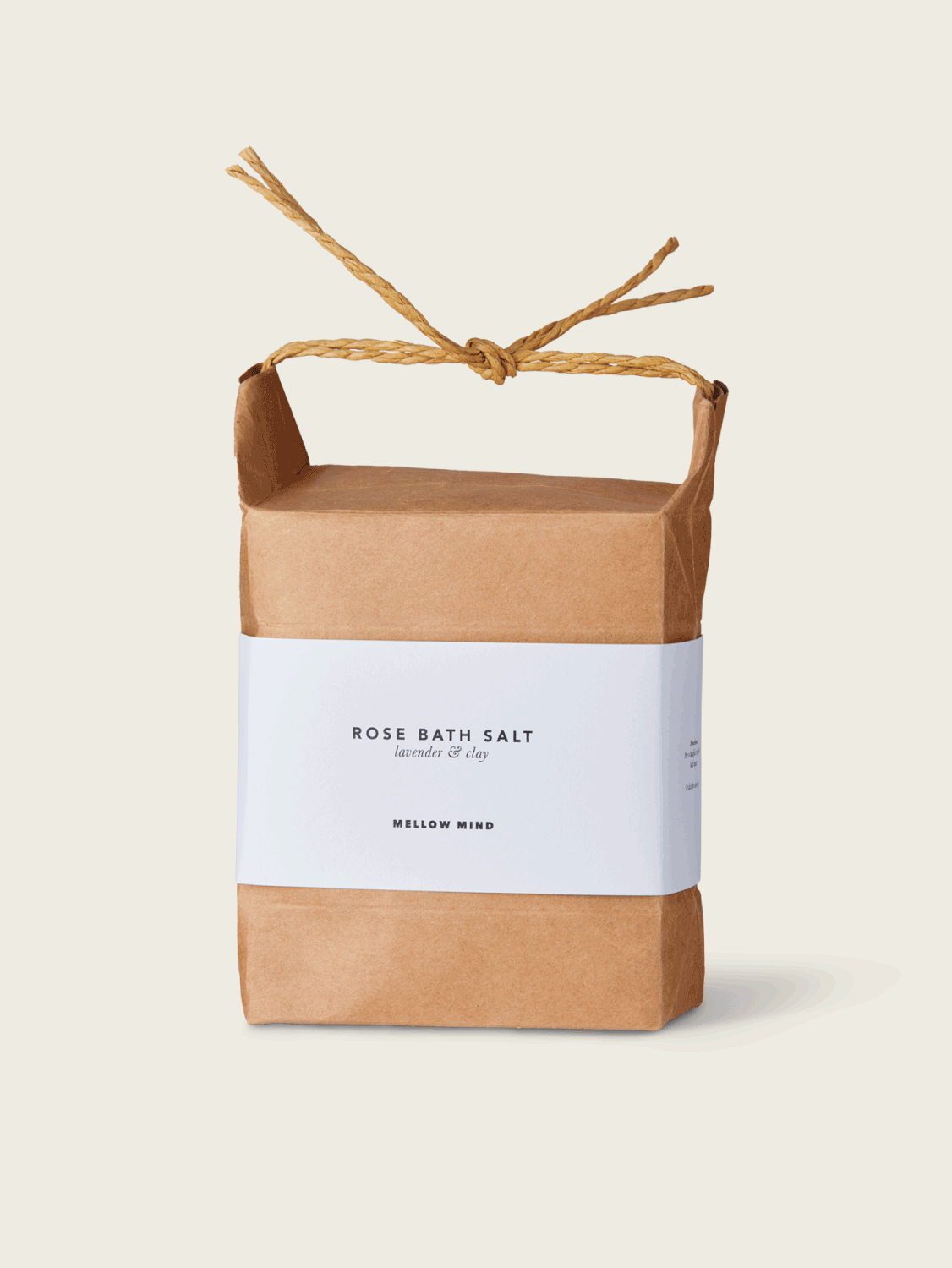 Rose Clay Bath Salt/Lavender, 350 g.