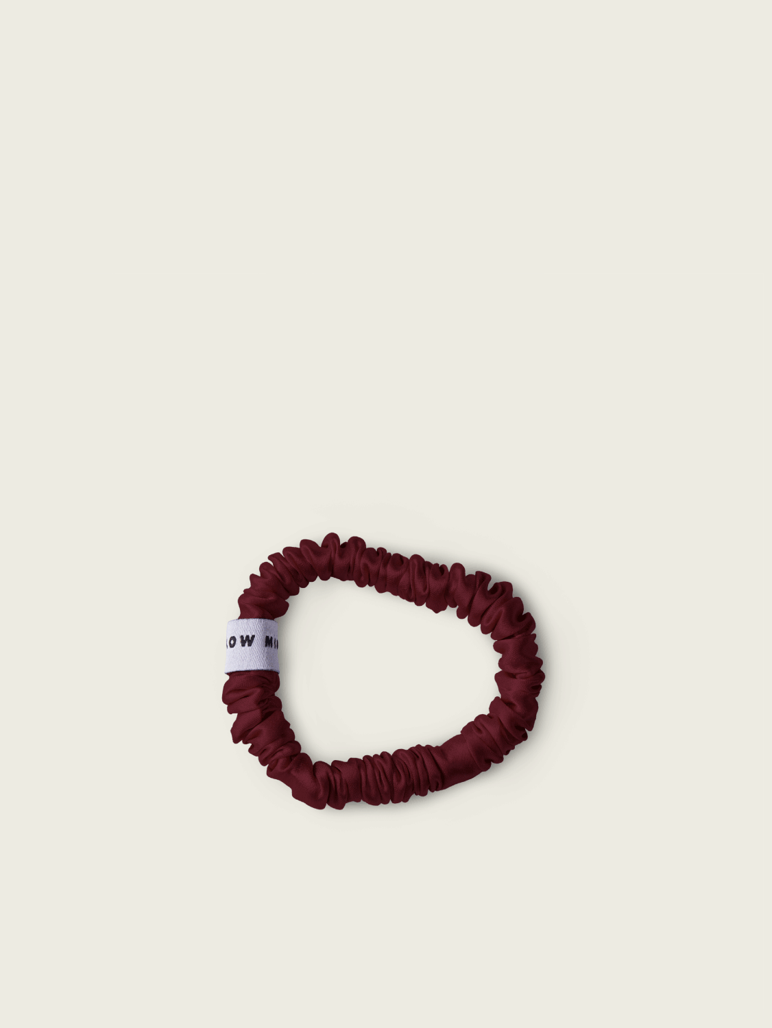Silk Scrunchie 01/Beige